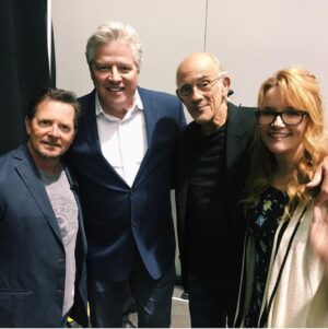 Christopher Lloyd Instagram - This was special. #backtothefuture #reunited #comiccon