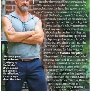 Christopher Meloni Instagram - TONIGHT! Super Ego and @denisleary @daniellemonetruitt @ainsleyseiger 
Organize Crime on #L&OOC
#thetruthcameout