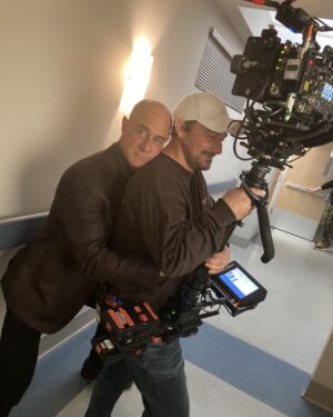Christopher Meloni Instagram - The caption is either, “keep ur friends close, keep ur camera dept closer”
OR
“Harassment and love are razor thin when it comes to me and my crew”
#LetsGoOC
Looking forward to getting back to doin the thang we do