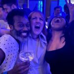 Christopher Meloni Instagram – DJ Reyes spinning the mad beats at the #OCseason4 wrap. Joy. Camaraderie. Shenanigans. @ainsleyseiger @daniellemonetruitt @shespokerebecca #LetsRollSeason5