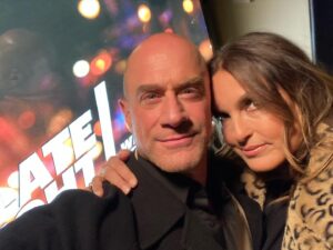Christopher Meloni Instagram - Tonight @latenightseth with Marsha Haggerty
