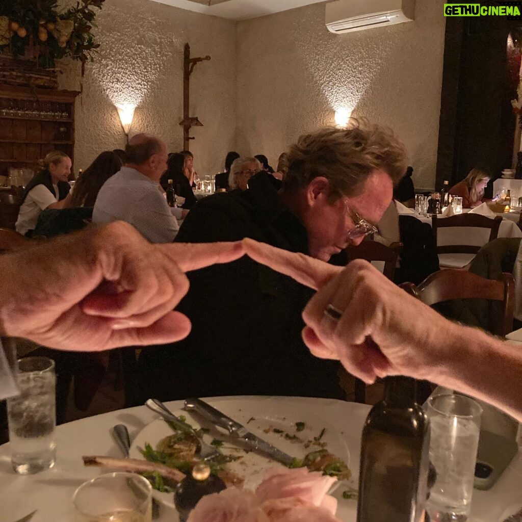 Christopher Meloni Instagram - Dinner with the Wizard of #Oz and some of the boys. #greatpeople #greattimes #greatlove