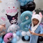 Chutima Teepanat Instagram - Someone is turning 8 today ,Happy birthday to my dearest PP ,We’ll celebrate together like this for a hundred years!! 🎂🧁 #TyePipimBD 🎈ลูกโป่งฟินๆ @ballooness