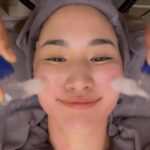 Chutima Teepanat Instagram - วันนี้เก็บเหนียง ยกมุมปาก ปั้นแก้ม #แบบไม่ต้องฉีดfat #ไม่ต้องฉีดโบ 🤩 หน้าแดงๆแบบเลือดสูบฉีด #แบบไม่ต้องออกกำลังกาย @le.blanc.official ตอนนี้มีโปรบุฟเฟ่อยู่นะจ๊ะ (เฉลี่ยครั้งละ 375บาท!!) ทำให้สวยคุ้มไปเล้ย 🤩