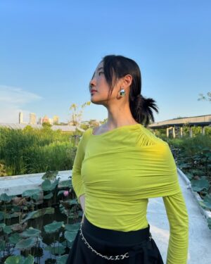Chutimon Chuengcharoensukying Instagram - The Sun, The Wind and a touch of nature 🌞🪷🌈💨