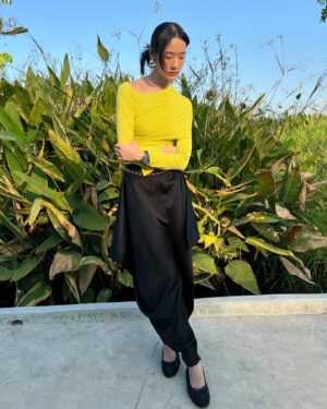Chutimon Chuengcharoensukying Instagram - The Sun, The Wind and a touch of nature 🌞🪷🌈💨