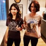 Chyler Leigh Instagram – #tbt because I promised… @florianalima clearly got the cooler shirt AND she’s clearly cooler than me!!