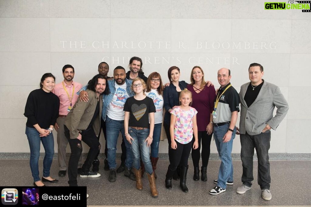 Chyler Leigh Instagram - This was such a deeply moving, unforgettable journey. And I say “journey” because it ain’t over yet. @eastofeli and I were so blessed to be in the company of true superheroes. Our deepest gratitude to each and every person that made real magic happen in those halls yesterday. @stevenbattey thank you for inviting Nathan and I to be part of the incredible story that you’re not only telling, you’re living out. Much love and respect ❤️ Repost from @eastofeli using @RepostRegramApp - Incredible memories made yesterday with the most incredible group of people. Making music & changing lives one song at a time 😎 Big shout out for making this happen to our new friends Ashley, Steven Battey, Alex Peterson and crew of @singingforsuperheroes, Larry Frum, Jonny White, Stephanie Davis, Amy Mone and @hopkinschildrens and the rest of the team and @proctergamble @giantfoodstores for the most fantastic day!! #newmusic #comingsoon #bethedifference #pediatriccancerawareness #pediatriccancer #beasuperhero #createchange