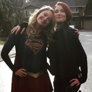 Chyler Leigh Instagram - #DanversSisters ❤️you @melissabenoist