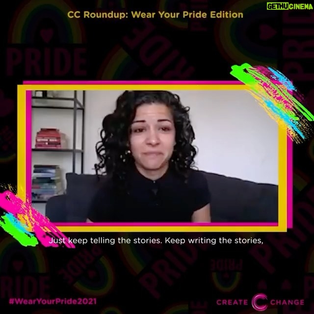 Chyler Leigh Instagram - PREACH!! #RepresentationMatters !! Hi friends! Check out our latest CC Round Up: The #WearYourPride edition, with Create Change CCO, Chyler Leigh @chy_leigh (MEEEEE 😏) & CBO, Angelo Lagdameo @anglives and some of the talented cast of BIFL @bifltheseries , a wonderful digital series created by and for a wide variety of LGBTQIA identities. Visit our website at createchange.me to watch Part 1 of our conversation with Anisha Adusumilli @anishaadusumilli , Mandahla Rose @twiistedrose & Michael Sasaki @mikeisready . You’ll find a link to view it on our #WearYourPride 2021 Campaign page & also in the Media section. Here’s a sneak peek. ❤️🧡💛💚💙💜🤎🖤 Special thanks to our Create Change media partners at RiverWolf Media @riverwolfmedia #lgbtpride #loveislove #MotivationMonday #pride
