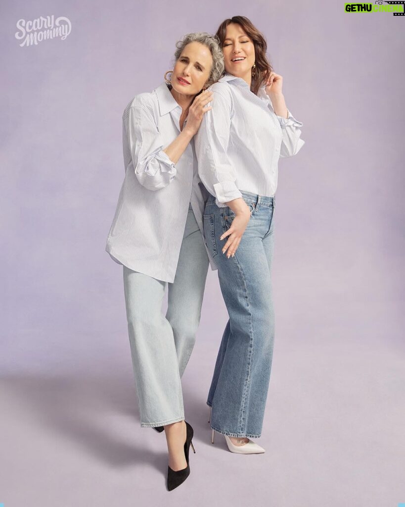 Chyler Leigh Instagram - The stars of Hallmark’s ‘The Way Home’ chat with Scary Mommy about motherhood, aging, Hollywood, and more. Link in bio to read. Photographer: @celestesloman Stylist: @stephmariasanchez