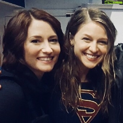 Chyler Leigh Instagram - Happy Birthday to the most Super-est of Sisters! We sure all love you very very much @melissabenoist ❤️👯‍♀️❤️