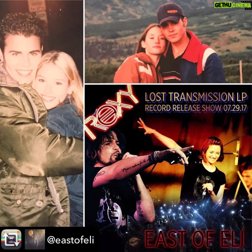 Chyler Leigh Instagram - Babe!!! I love this! But not as much as I love you 😘 #tbt #love UPDATE - The picture to the left was taken 2 weeks after Nathan and I first met! I was just turning 17 ;) Repost from @eastofeli : Can't believe @chy_leigh & I are just a few weeks shy of 15 years of marriage... Here's to the next 15, Love! 🥂💥🕺🏻💃🏼💥