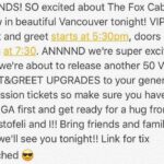 Chyler Leigh Instagram – FRIENDS!! The ticket link is in my *BIO* and its live and ready to go!! @eastofeli and I CANNOT WAIT to meet you!!! #EOE #losttransmissiontour #supergirl #alexdanvers