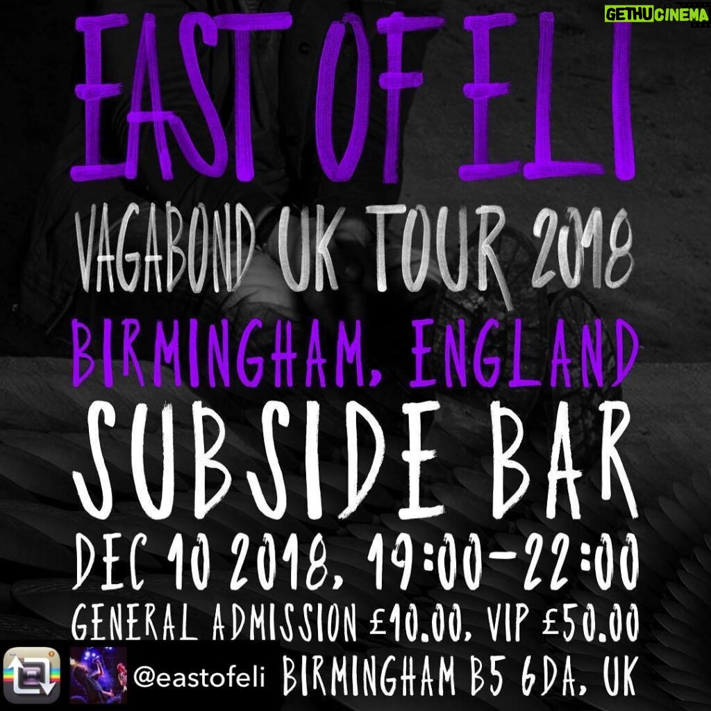 Chyler Leigh Instagram - ❤️🎤🎸😎 #Birmingham !! Repost from @eastofeli - #Birmingham #England you’re up next 🙌 11.10.18 @subsidebar 🎟TIX @ EastofEli.com #eoevagabondtour #eoefam #eoeXperience