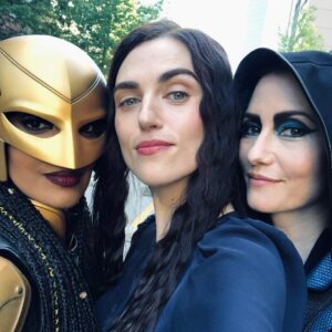 Chyler Leigh Instagram - #fbf to a time I stood alongside these Mega Babes!! @azietesfai … #katiemcgrath … I miss you ❤️