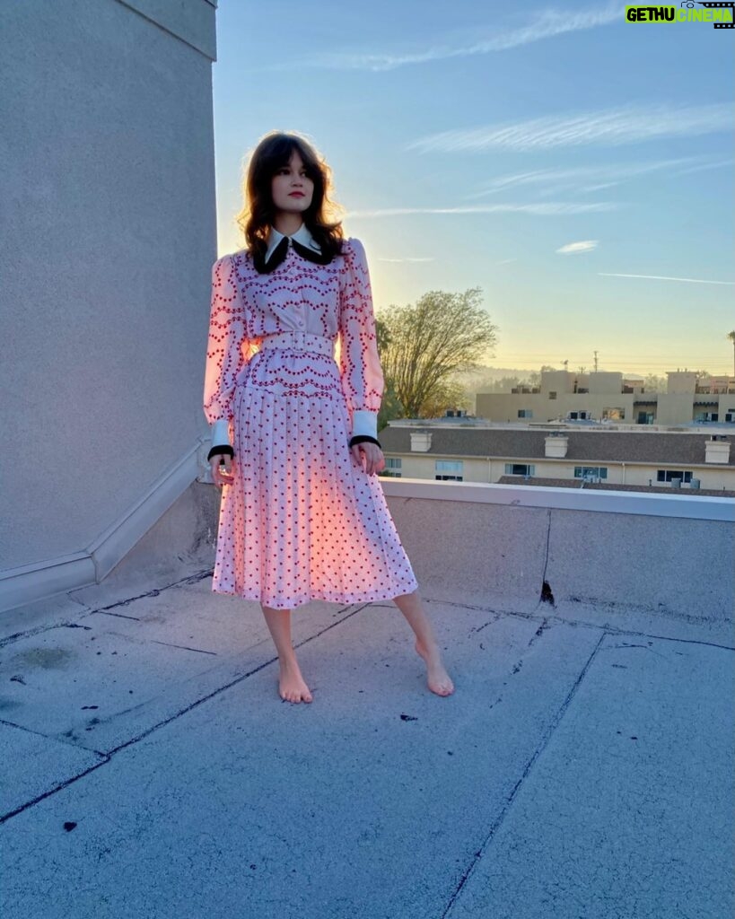 Ciara Bravo Instagram - if we’re staying inside for another year, i’m abandoning the idea of shoes. @samanthamcmillen_stylist @rodarte