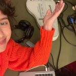 Clairo Instagram – here is a video that my legend bandmates made after gifting me an omnichord for my birthday last year. 🫂 come see us on tour in a couple months. 
we’ll be out with some incredible people 🎵😌