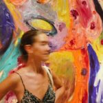 Clara Alonso Instagram - El color y el movimiento. 40 grados a la sombra y refugiarse en un museo fue una espectacular ideal.