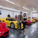 Clara Lee Instagram - Ferrari day with the one and only ferraricollectordavidlee