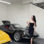 Clara Lee Instagram - Ferrari day with the one and only ferraricollectordavidlee