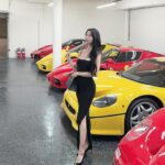 Clara Lee Instagram - Ferrari day with the one and only ferraricollectordavidlee