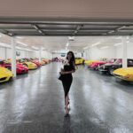 Clara Lee Instagram - Ferrari day with the one and only ferraricollectordavidlee