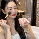 Clara Lee Instagram - 🌸 #spring #cherryblossom #blush #dasique #tiffany @tiffanyandco