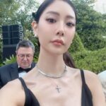 Clara Lee Instagram - Thank you💎 @tiffanyandco #Bluebook2024 #TheBeverlyEstate #Célestecollection