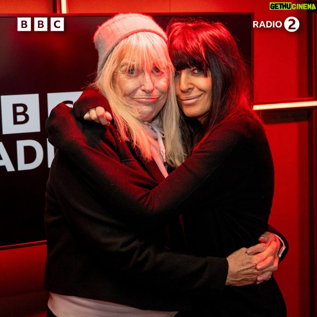 Claudia Winkleman Instagram - These two 🥹 @claudiawinkle @sally.traffic