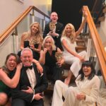 Claudia Winkleman Instagram - WE’RE SO HAPPY. Thank you @bafta for the most amazing night. @tessdaly @sarahjamesface @fitzy_nic @jasongilkison @bbcstudios
