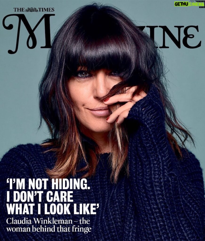 Claudia Winkleman Instagram - Repost from @msnicolajeal • Portrait @MatthewShave, words by @Billen.Andrew, in print tomorrow, online now at TheTimes.co.uk. #ClaudiaWinkleman #TimesMagazine. #AndrewBillen #Quite #Fringe #TheTraitors #BBCOne (@BBCOne)