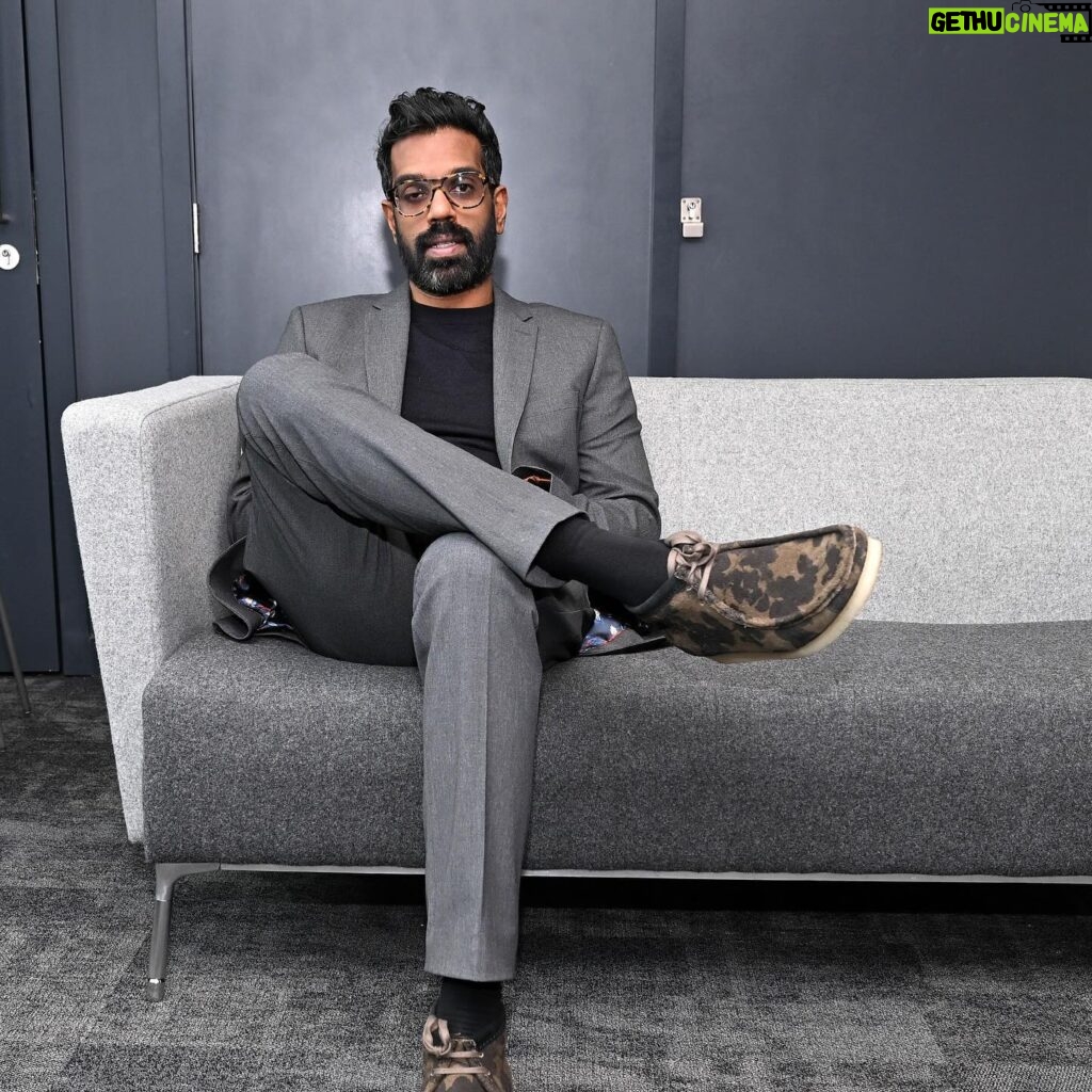 Claudia Winkleman Instagram - These three! 😍🧡 This morning Claudia was joined by comedian and her soon-to-be successor Romesh Ranganathan on the show! Listen to their chat on BBC Sounds 🎧