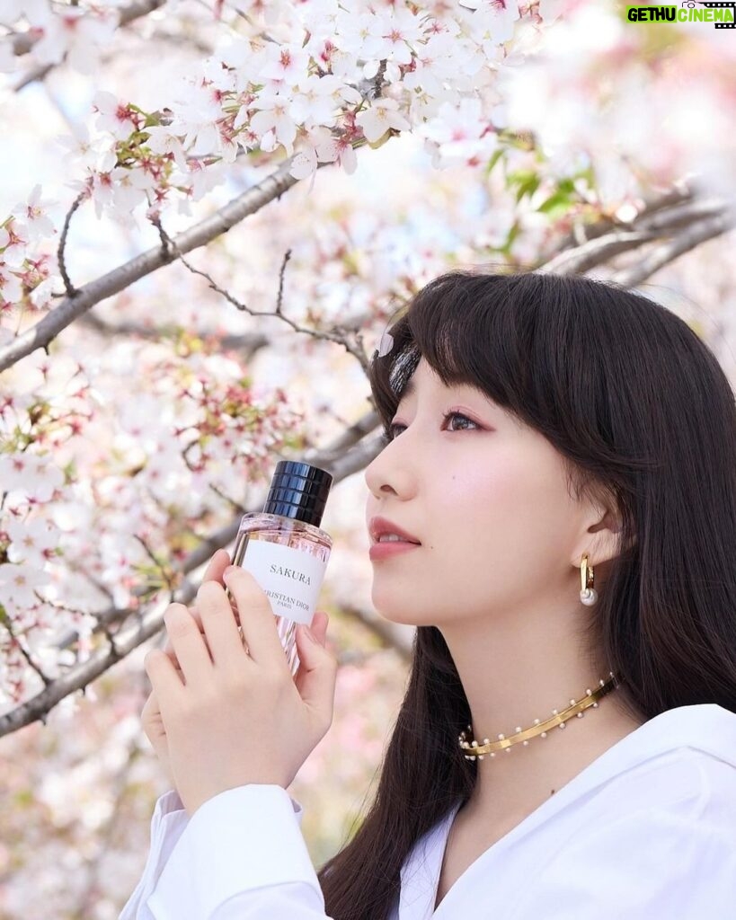 Cocomi Instagram - ディオールのメゾン クリスチャン ディオール 「サクラ」を京都で撮影してきました‼️ 香りは桜の繊細な柔らかな花びらや、春から初夏にかけての爽やかさを感じました。桜花爛漫から葉桜になる瞬間の風を、香水にして閉じ込めたかのようでした。 是非皆さんもこの春、チェックしてみてください！ @diorbeauty @dior #メゾンクリスチャンディオール　#supportedbydior