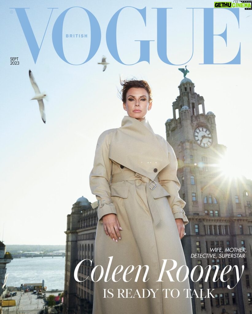 Coleen Rooney Instagram - So excited to work with @britishvogue again. September edition is out now.