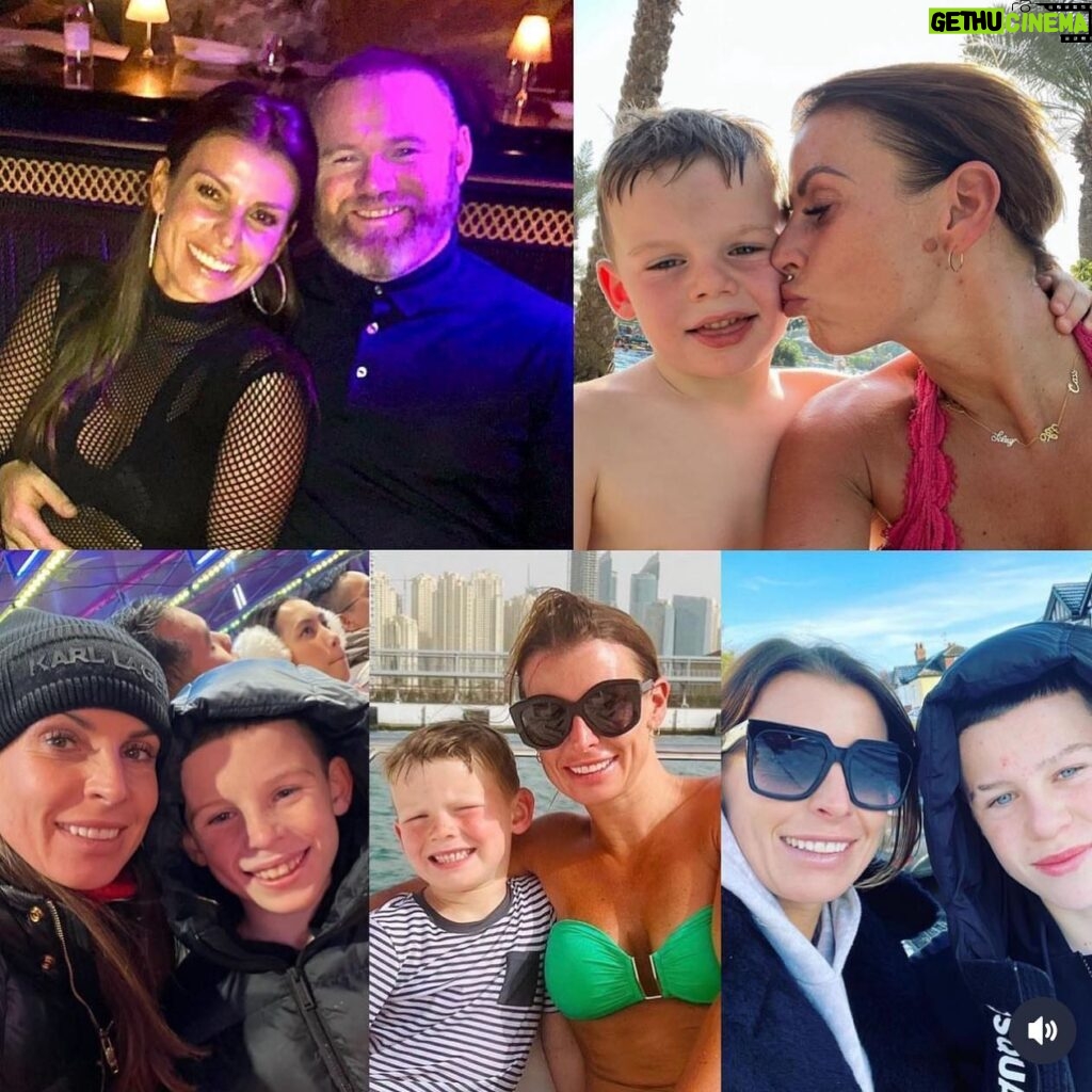 Coleen Rooney Instagram - Happy Valentines Day to my boys. Love you all SO much. xxx