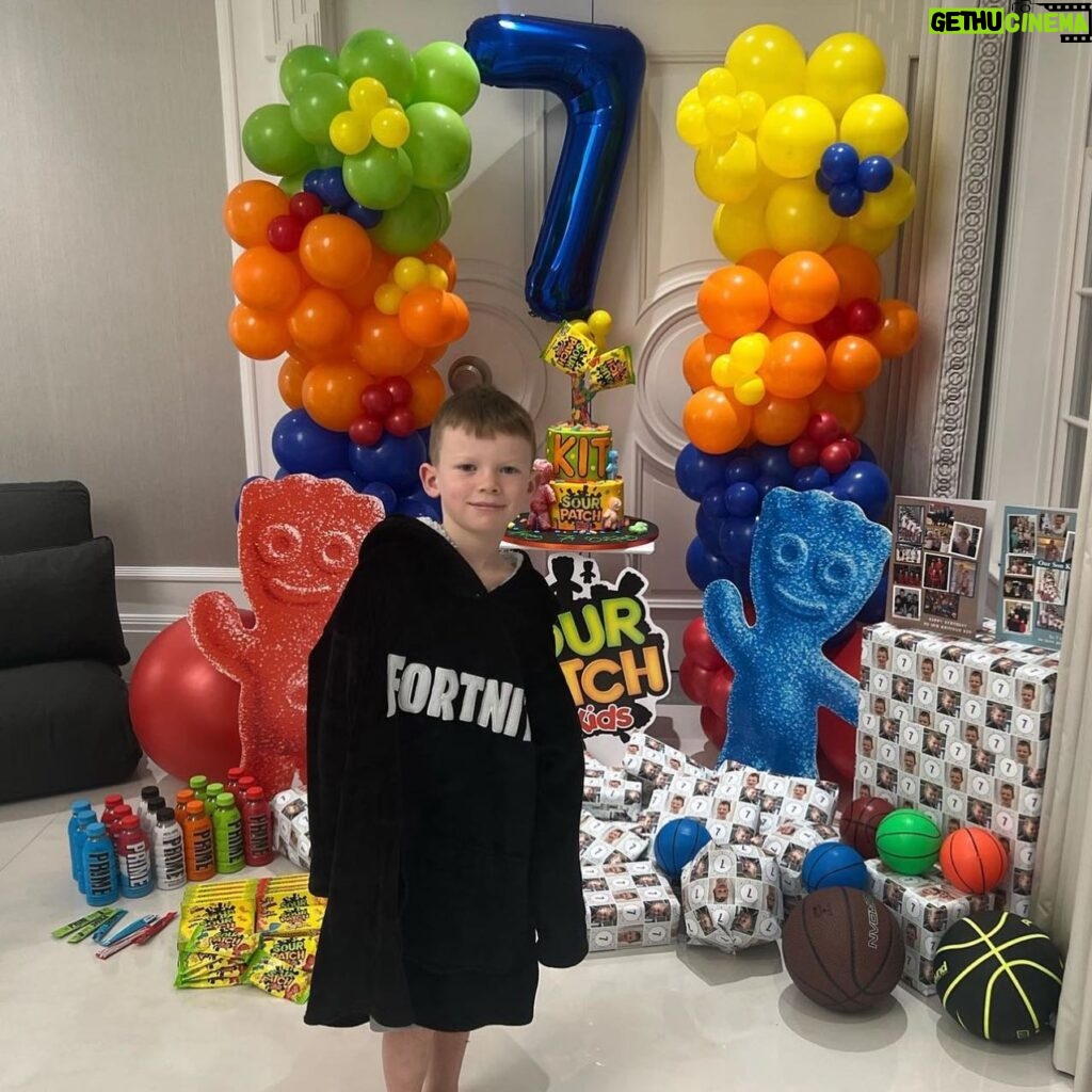 Coleen Rooney Instagram - Happy 7th Birthday to my Kit Roo. I love you so much. Have the best day xxx