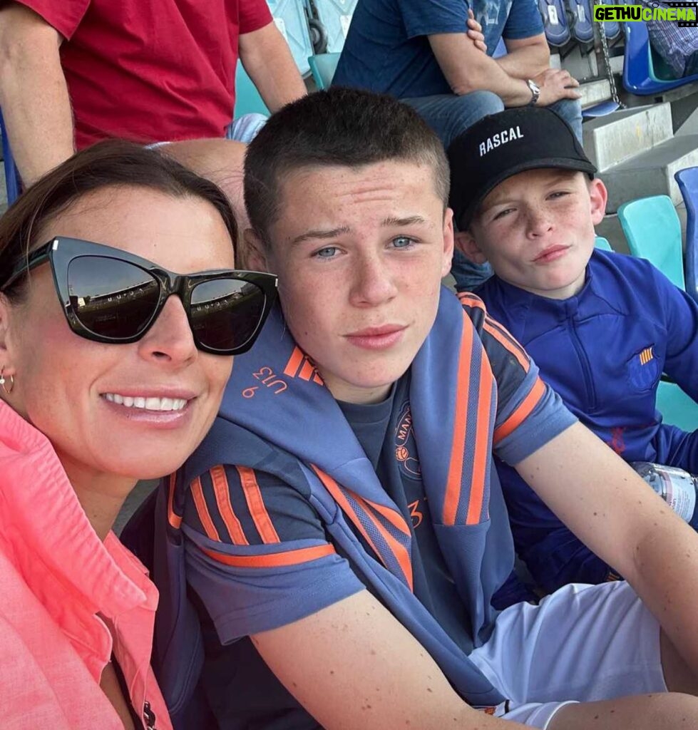Coleen Rooney Instagram - Quality time with my big boys ❤️