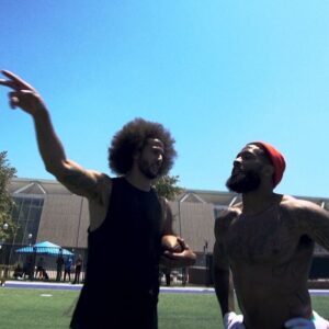 Colin Kaepernick Instagram - From putting in work predraft, to staying ready against the odds! Love to my Brother @obj - #StillReady 🎥: @relrelrelrel @djtonedef @garyngusc