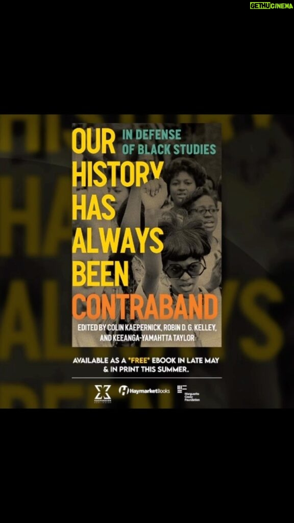 Colin Kaepernick Instagram - No one will ban our history & no one will degrade our brilliance. OUR HISTORY HAS ALWAYS BEEN CONTRABAND — co-published by @kaepernickpublishing & @haymarketbooks & w support from @casey.grants — will be available as a *FREE* ebook in late May & in print this summer. Learn more and pre-order today at link in bio - KaepernickPublishing.com