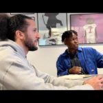 Colin Kaepernick Instagram – In London for Black History Month.

Building internationally for the future we deserve! 

@NikeLondon thanks for helping make this happen. 

More to come.

@joyyamusangie @dinaashersmith @alicedearingx @knucks_music @sophiathakur @leshijabeuses @seviian @gifilla2 @mayowaquadri_