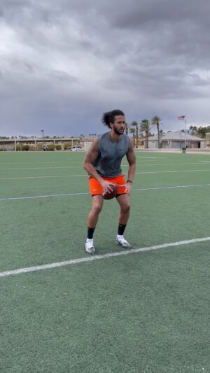 Colin Kaepernick Instagram - Still Working