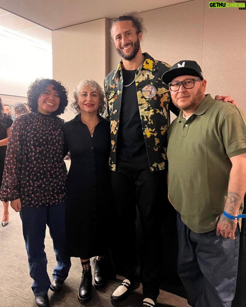 Colin Kaepernick Instagram - The brave Justice Families in Bakersfield are heroes. #KillingCounty