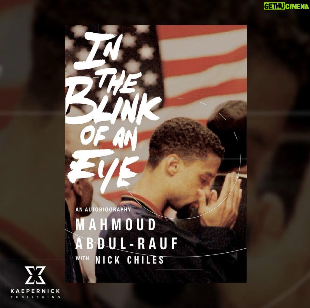 Colin Kaepernick Instagram - I'm humbled and honored that my brother and NBA legend Mahmoud Abdul-Rauf (@mahmoudar123 ) has entrusted @KaepernickPub to tell his inspirational story. We're excited to publish his autobiography, IN THE BLINK OF AN EYE, on October 18, 2022. Learn more: KaepernickPublishing.com
