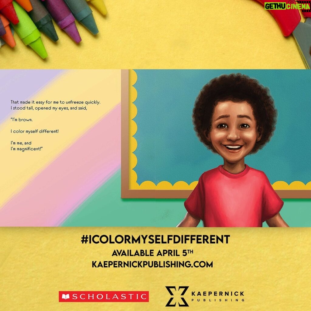 Colin Kaepernick Instagram - Tomorrow is #IColorMyselfDifferent's publication day, and I wanted to share a few of my favorite interior pages--illustrated by the talented @EricWilkersonArt --from my upcoming children's picture book. Pre-order at KaepernickPublishing.com!