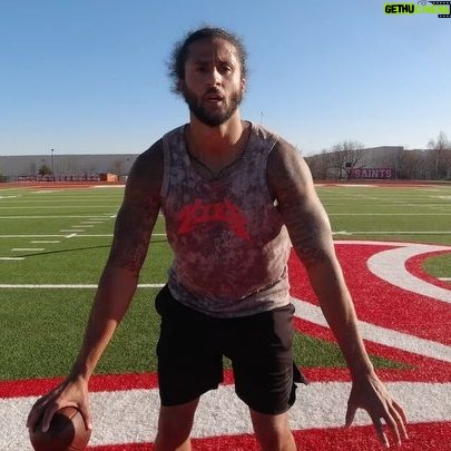 Colin Kaepernick Instagram - I love this game so much. Felt like a kid again yesterday, playing until the sun went down with @d.robalwaysopen and his team. Thank you for the work. Link to the workout is in my bio. Who else is working?