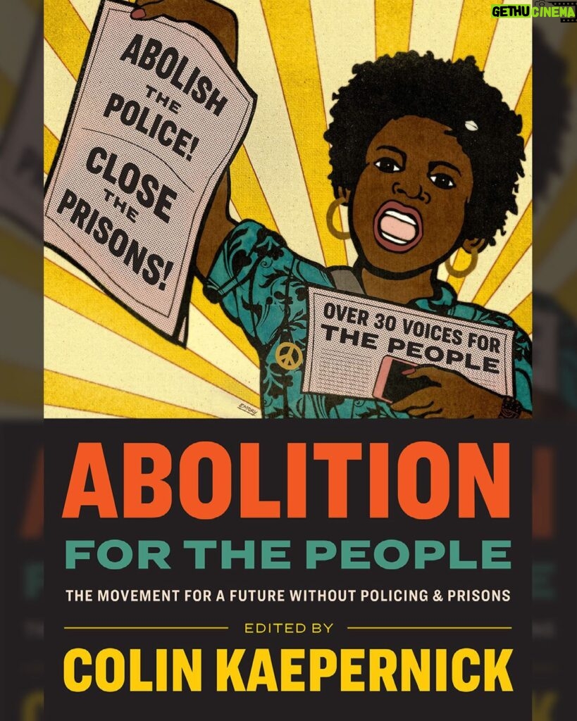 Colin Kaepernick Instagram - Today, I’m excited to share that we at @KaepernickPublishing will be releasing our first title, ABOLITION FOR THE PEOPLE: THE MOVEMENT FOR A FUTURE WITHOUT POLICING & PRISONS, on 10/12/21. This anthology builds on decades of organizing and writing against policing & prisons & features the work of over 30 contributors plus a reader’s guide, infographics, & cover art by Emory Douglas. I'm proud to have edited this collection & hope it adds to the chorus of voices calling for a world without & beyond policing & prisons. #AbolitionForThePeople