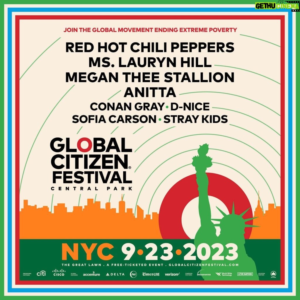 Connie Britton Instagram - Best night of the year! Join @GlblCtzn and activists from around the world on Sept. 23 in Central Park for #GlobalCitizenFestival! The most fun way you can get involved and take action to end extreme poverty. I wouldn’t miss it. Join us!!! https://glblctzn.co/Connie-Britton