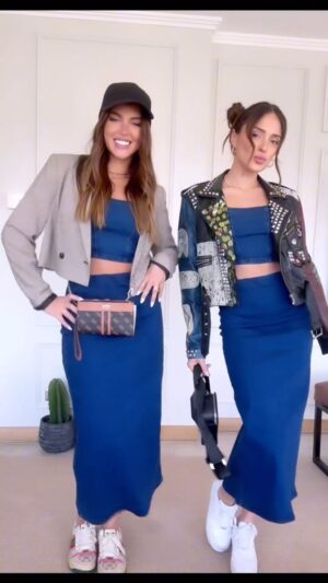 Constanza Piccoli Instagram - RETO DE HERMANAS 👯‍♀️💕
Millenial VS Gen Z 

@ripleychile @index_cl 
#SellevaSets