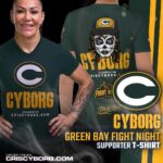 Cristiane Justino Instagram - 🚨 New @criscyborg fan uniform shirt ahead of my return to Boxing as the main event of Green Bay Fight Night 🇧🇷🇧🇷🇧🇷🇧🇷🇧🇷🇧🇷🇧🇷 🚨 Nova camisa do uniforme de torcedor @criscyborg antes do meu retorno ao boxe como luta principal do Green Bay Fight Night